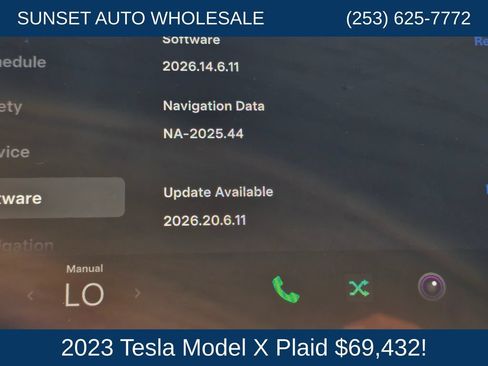 Used 2023 Tesla Model X Plaid AWD/4WD image 32