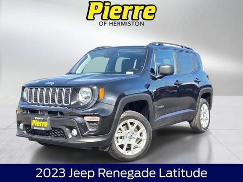 Used 2023 Jeep Renegade Latitude w/ Sun/Sound Group AWD/4WD image 1