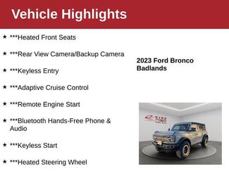 Used 2023 Ford Bronco Badlands w/ Sasquatch Package video 3