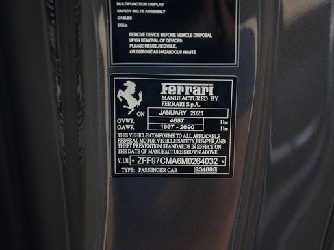 Used 2021 Ferrari 812 GTS RWD image 37