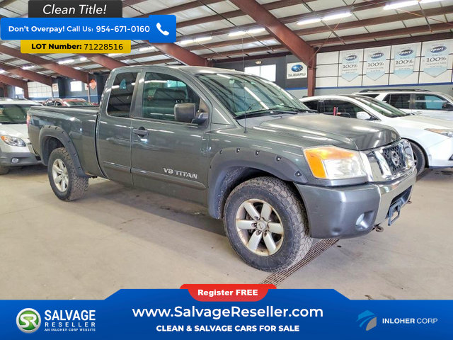 Used 2010 Nissan Titan SE w/ SE Value Truck Pkg AWD/4WD image 5