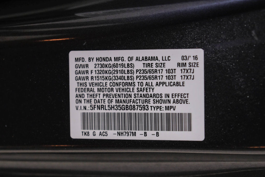 Used 2016 Honda Odyssey SE image 68
