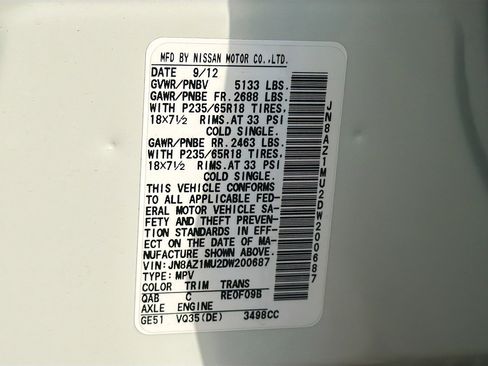 Used 2013 Nissan Murano SL image 41