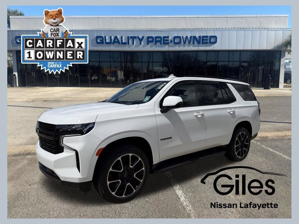 Used 2023 Chevrolet Tahoe RST w/ Luxury Package RWD image 1