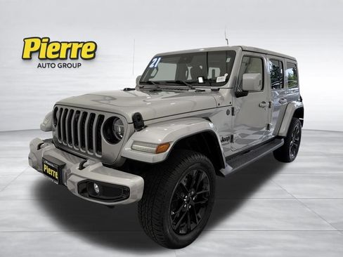 Used 2021 Jeep Wrangler Unlimited Sahara AWD/4WD image 1