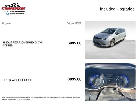 Used 2018 Chrysler Pacifica Touring-L w/ Tire & Wheel Group image 7