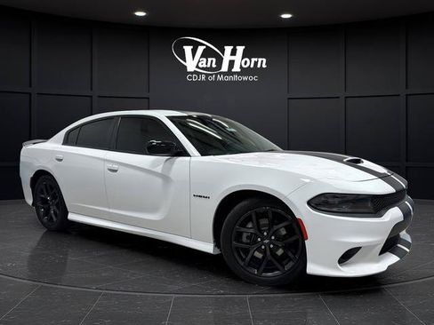 Used 2022 Dodge Charger R/T w/ Blacktop Package RWD image 1