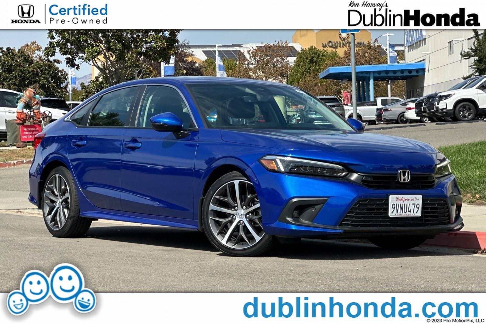 Certified 2022 Honda Civic Touring image 1