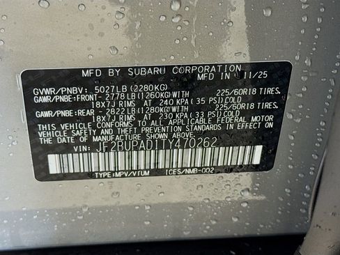 New 2026 Subaru Outback Premium image 28