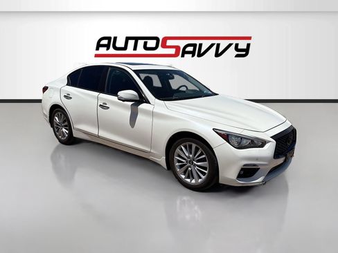 Used 2022 INFINITI Q50 Luxe w/ Cargo Package AWD/4WD image 1