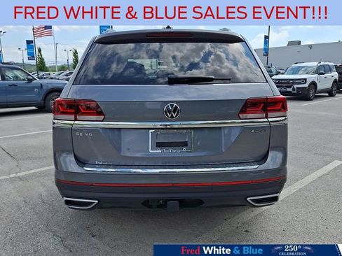 Used 2023 Volkswagen Atlas SE w/ Black Wheel Package AWD/4WD image 9