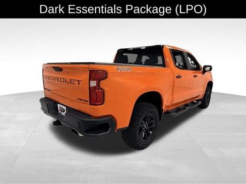 Certified 2021 Chevrolet Silverado 1500 Custom Trail Boss w/ LPO, Dark Essentials Package AWD/4WD image 6