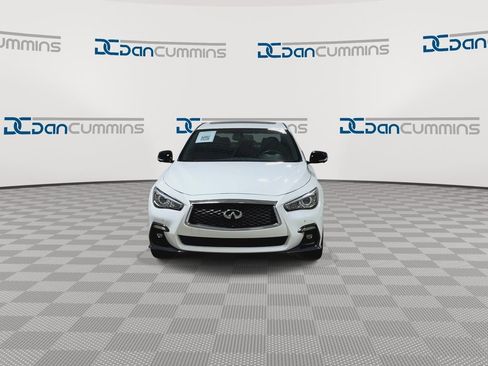 Used 2018 INFINITI Q50 Red Sport 400 AWD/4WD image 4