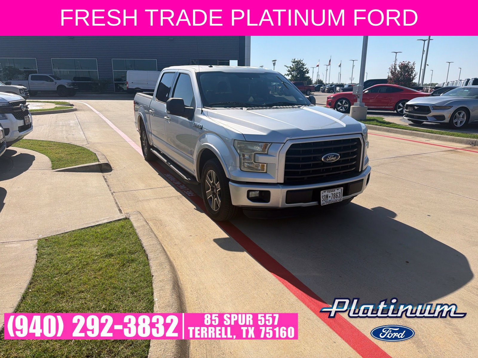 Used 2015 Ford F150 XLT w/ Equipment Group 301A Mid RWD image 2
