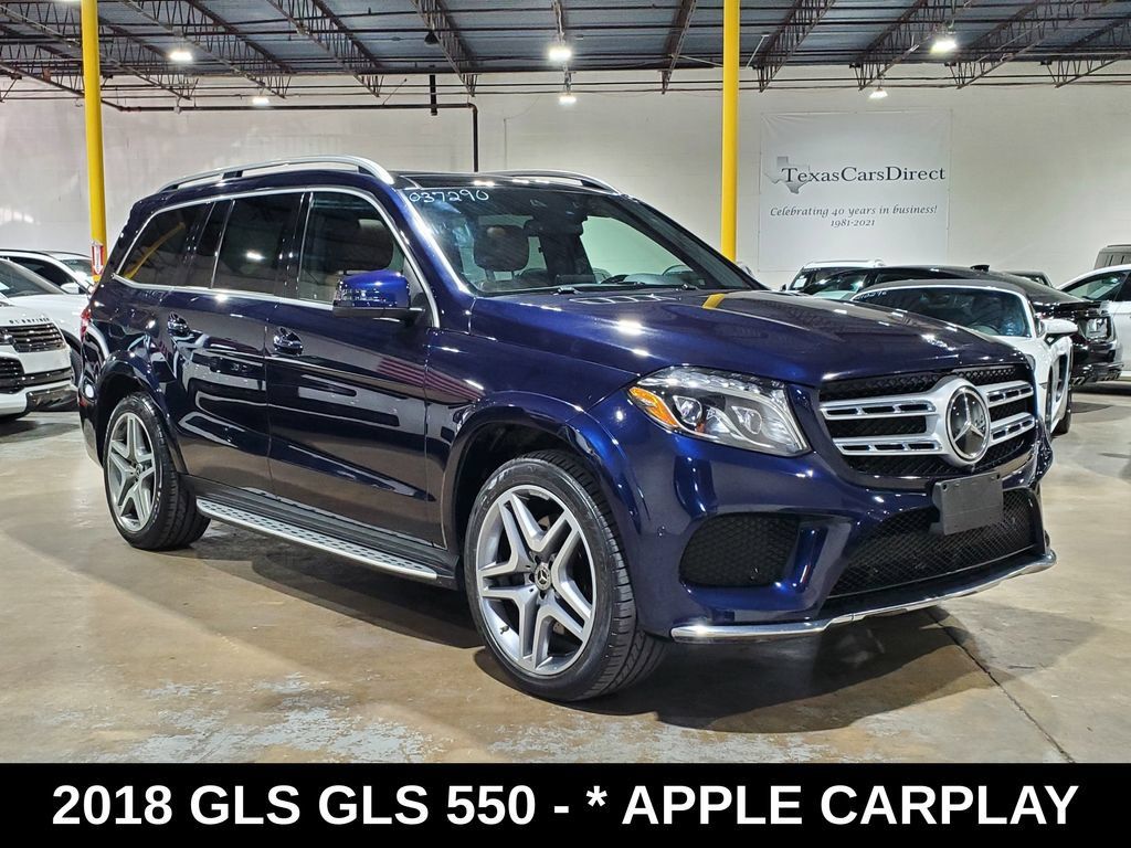 Used 2018 Mercedes-Benz GLS 550 4MATIC image 3