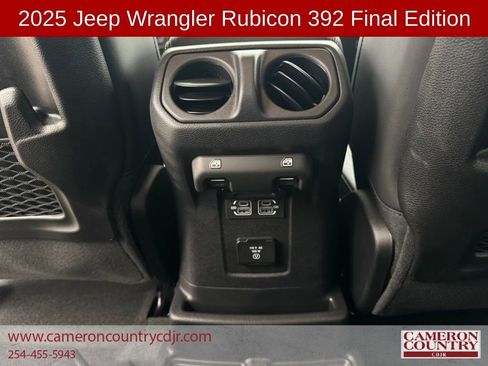 New 2025 Jeep Wrangler Unlimited Rubicon 392 AWD/4WD image 13