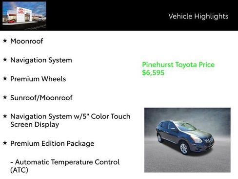 Used 2013 Nissan Rogue SV w/ Premium Pkg image 19