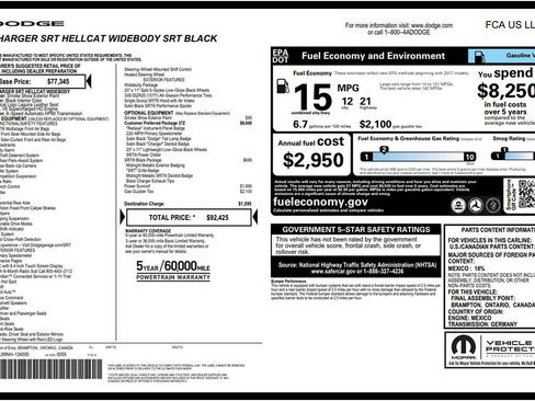 Used 2022 Dodge Charger SRT Hellcat image 11
