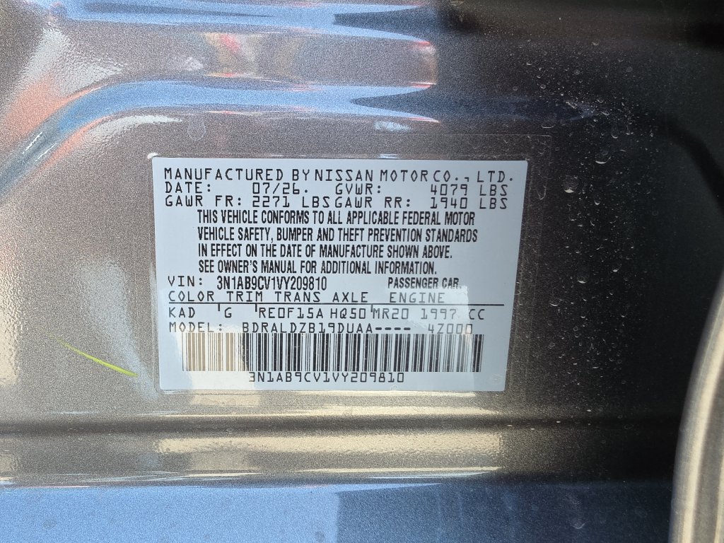 New 2027 Nissan Sentra SV FWD image 30