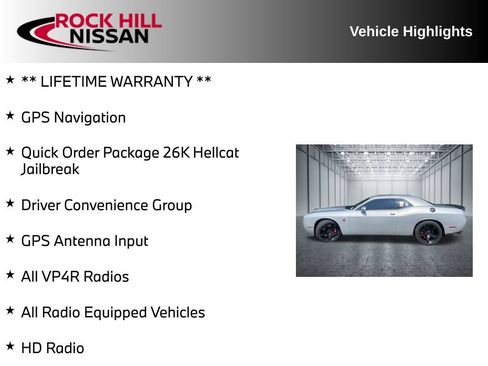 Used 2023 Dodge Challenger SRT Hellcat w/ Driver Convenience Group RWD image 5