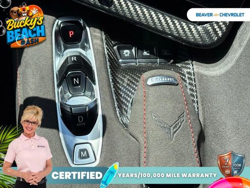 Used 2023 Chevrolet Corvette Stingray Premium Cpe w/ Engine Appearance Package RWD image 23