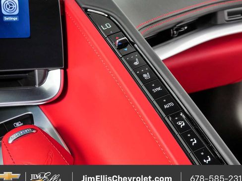 Used 2024 Chevrolet Corvette Z06 w/ Chrome Exterior Badge Package RWD image 17