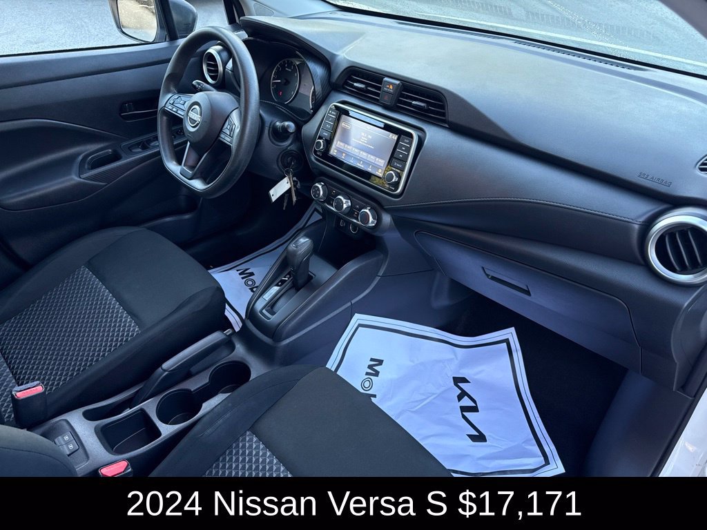 Used 2024 Nissan Versa S w/ Trunk Package FWD image 15