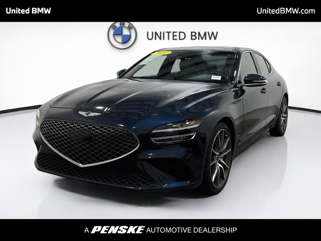 Used 2022 Genesis G70 2.0T w/ Prestige Package RWD image 1
