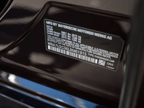 Used 2020 BMW 750i xDrive w/ Executive Package AWD/4WD image 82