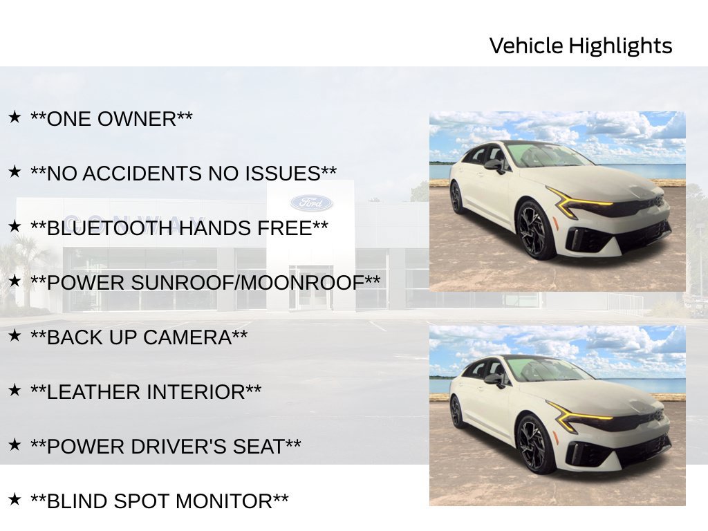 Used 2025 Kia K5 GT-Line w/ GT-Line Premium Package FWD image 3