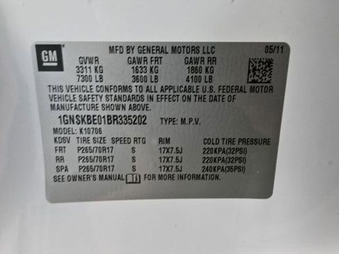 Used 2011 Chevrolet Tahoe LT w/ Luxury Package image 54