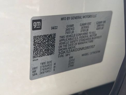 Used 2022 GMC Yukon SLE w/ Gmc Pro Safety Plus Package AWD/4WD image 39