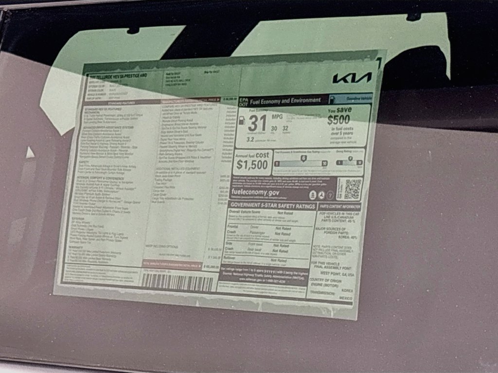 New 2027 Kia Telluride SX Prestige w/ Towing Package AWD/4WD image 24