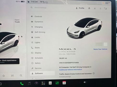 Used 2023 Tesla Model 3 Long Range AWD/4WD image 2