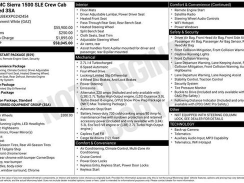 Certified 2023 GMC Sierra 1500 SLE AWD/4WD image 35