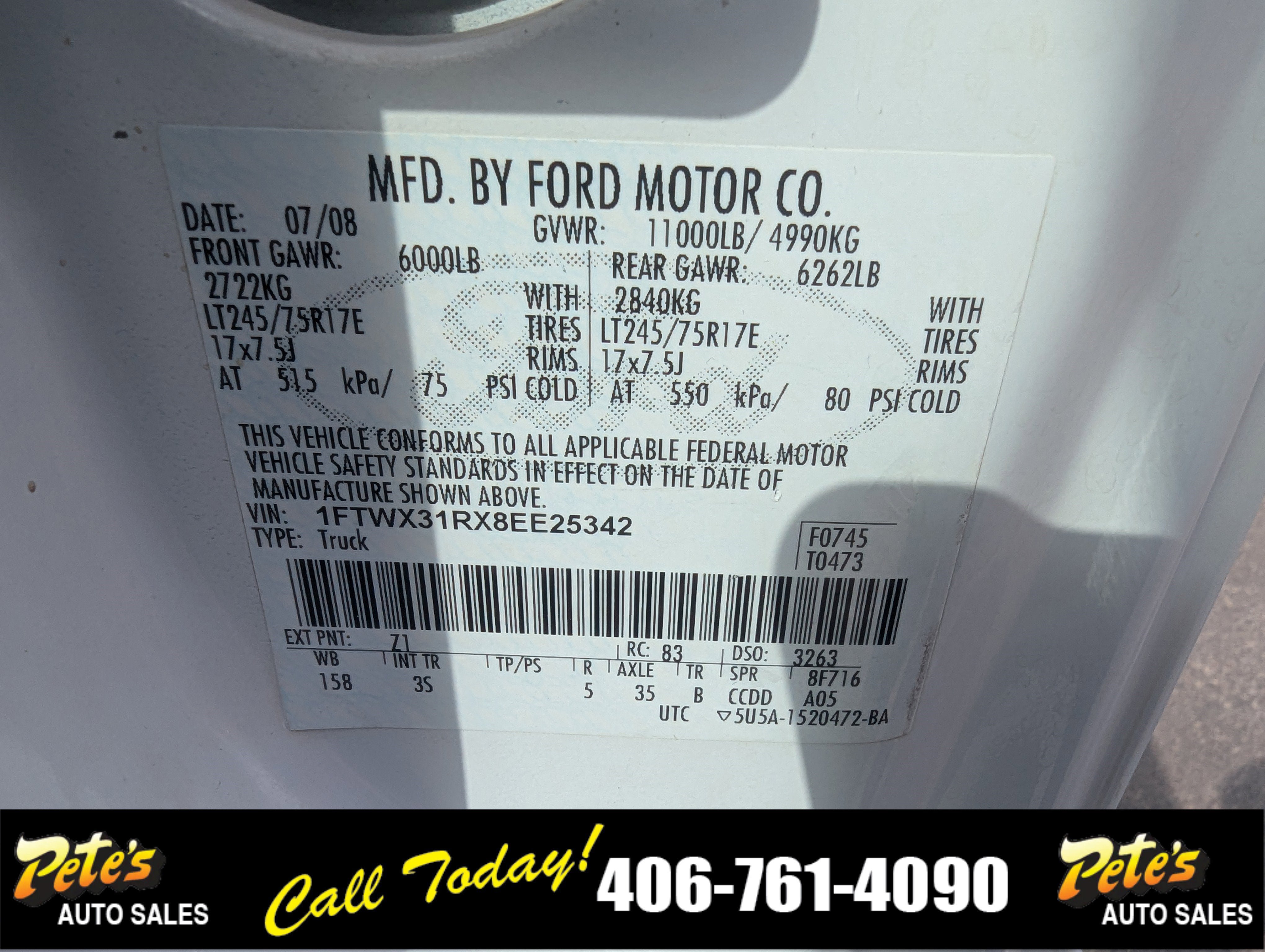Used 2008 Ford F350 XL AWD/4WD image 30