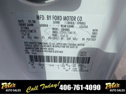 Used 2008 Ford F350 XL AWD/4WD image 30