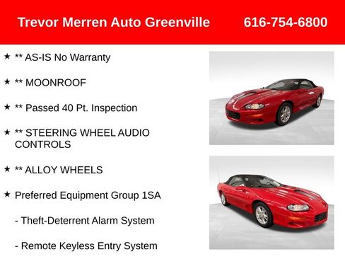 Used 2002 Chevrolet Camaro LT image 7