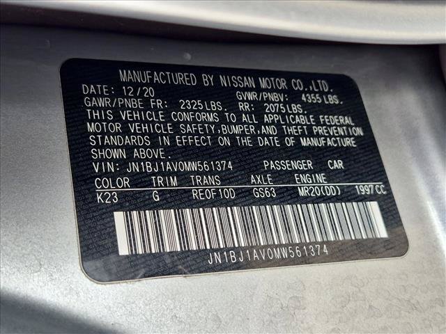 Used 2021 Nissan Rogue Sport S FWD image 15