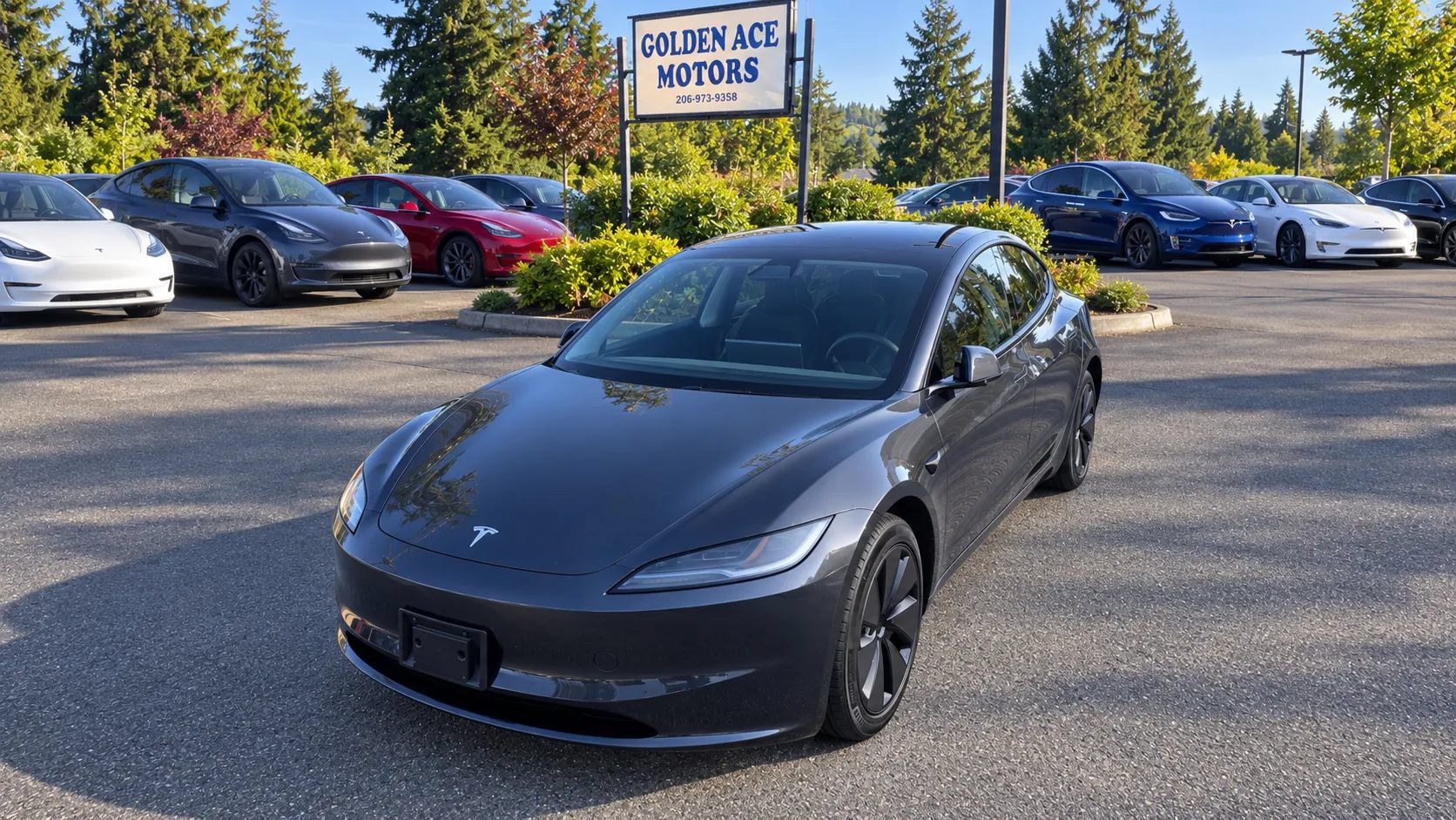 Used 2025 Tesla Model 3 Long Range RWD image 1