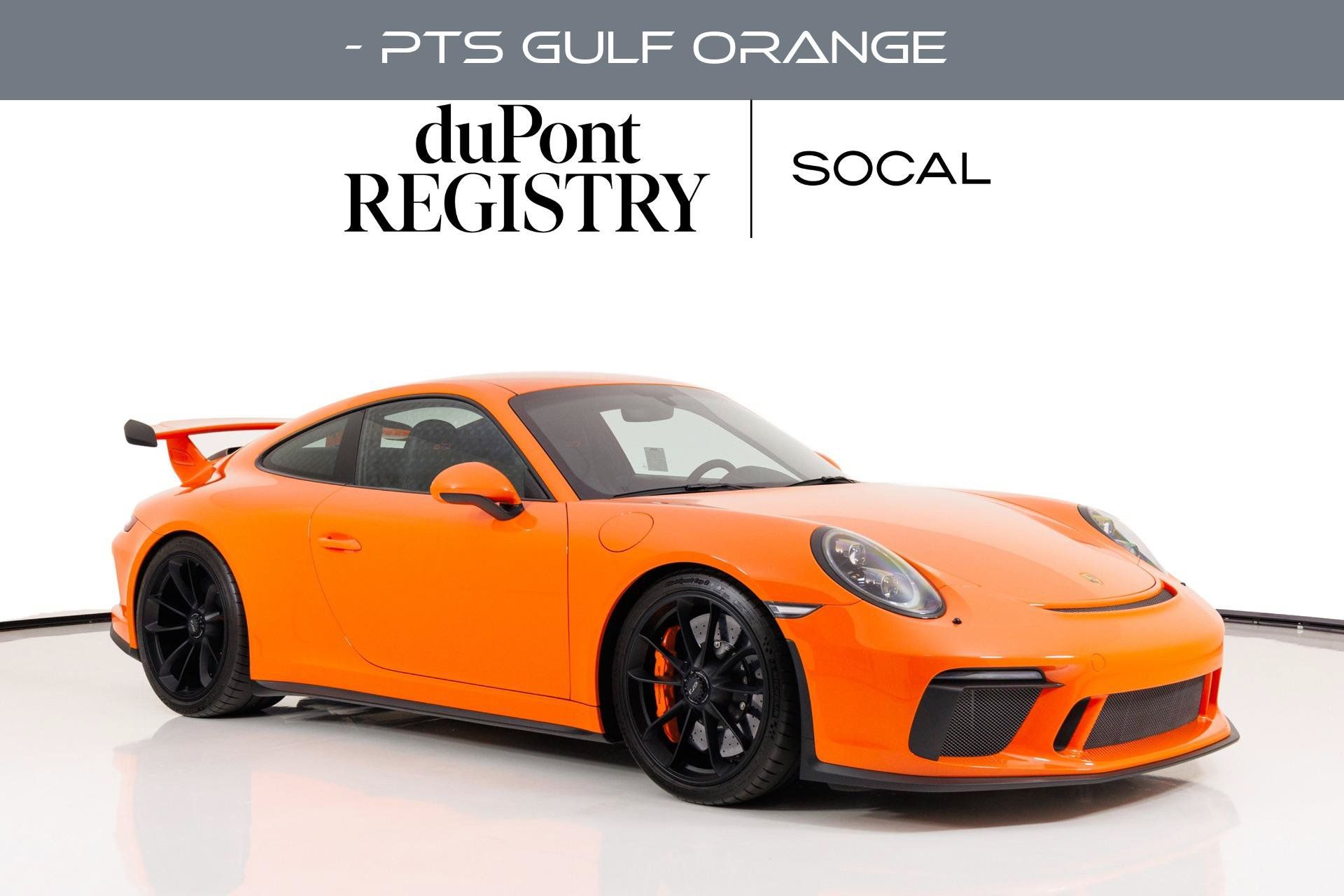 Used 2018 Porsche 911 GT3 RWD image 1