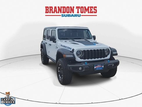 Used 2024 Jeep Wrangler Unlimited Rubicon 4xe AWD/4WD image 3