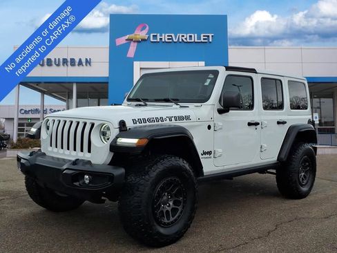 Used 2022 Jeep Wrangler Unlimited Sport image 1