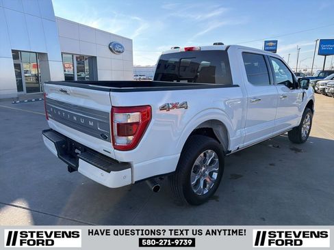 Used 2022 Ford F150 Platinum w/ Equipment Group 701A High image 3