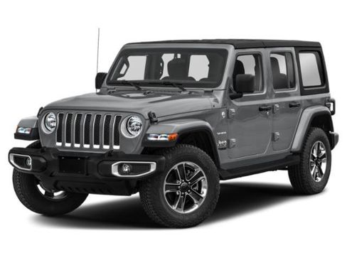 Certified 2018 Jeep Wrangler Unlimited Sahara w/ Quick Order Package 24M Moab AWD/4WD image 1