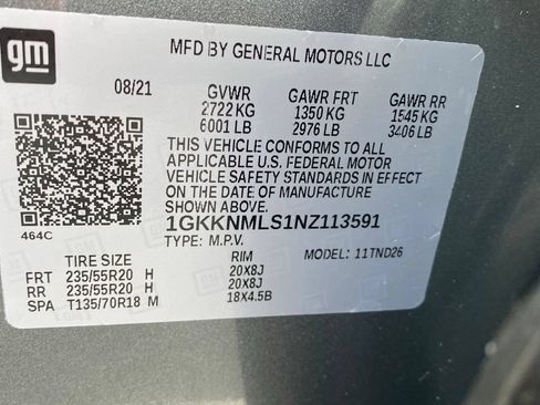 Used 2022 GMC Acadia SLT w/ Elevation Edition FWD image 31
