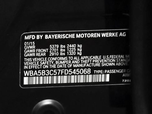 Used 2015 BMW 535i xDrive Sedan AWD/4WD image 58