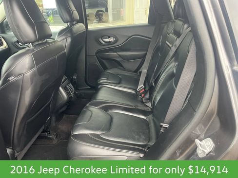 Used 2016 Jeep Cherokee Limited AWD/4WD image 12