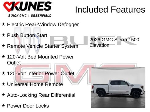New 2026 GMC Sierra 1500 Elevation w/ Elevation Premium Package AWD/4WD image 4