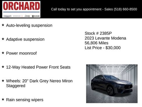 Used 2023 Maserati Levante Modena AWD/4WD image 10